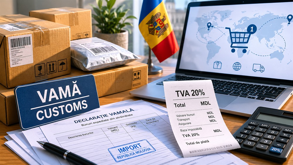 VAT on parcels in Moldova: what changes for orders from Temu, Shein, AliExpress and other platforms