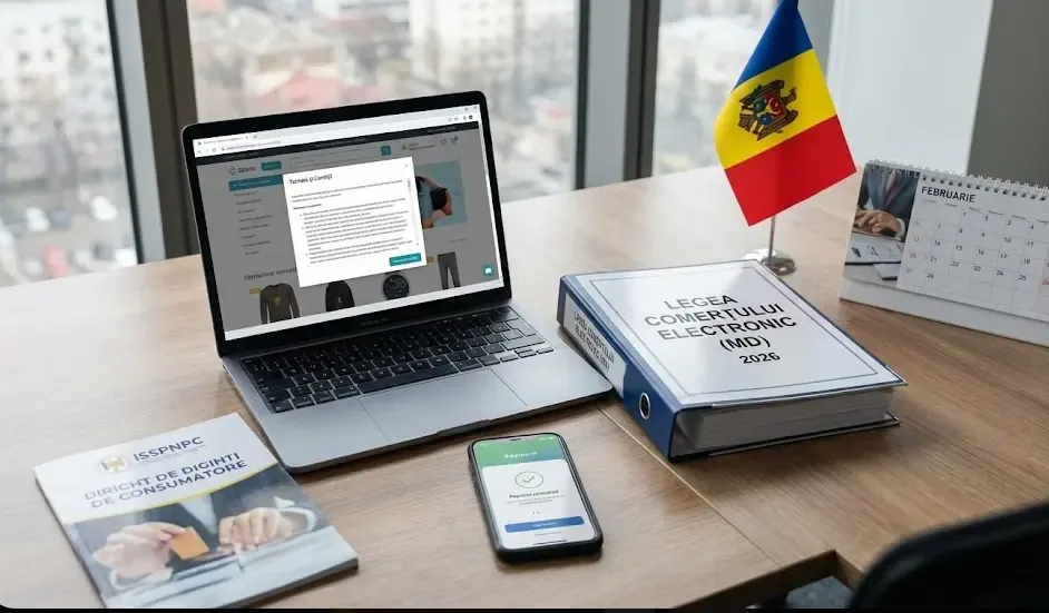 E-commerce în Moldova 2026: Reguli juridice pentru comerțul online