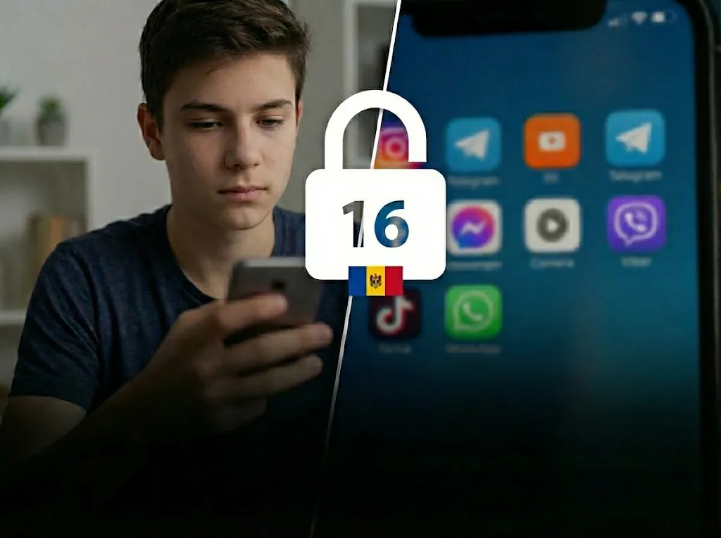 Rețelele sociale cu „buletinul”: Moldova discută interzicerea accesului la platformele online pentru copiii sub 16 ani